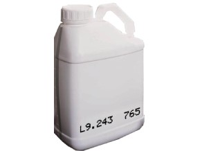 Kunststoffflasche mit Kennzeichnung